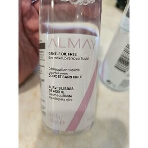 Almay Gentle Oil Free‎ Eye Makeup Remover 2 Pack Liquid 4 fl oz Travel Size